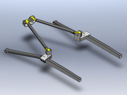 Jeep Grand Cherokee Rear Long Arm Upgrade Kit 99-04 WJ Clayton Off Road