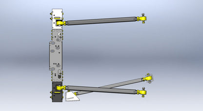 Jeep Wrangler Pro Series 3 Link Front Long Arm Upgrade Kit 07-18 JK Clayton Off Road