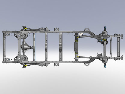 Jeep Wrangler Pro Series 3 Link Long Arm Upgrade Kit 07-18 JK Clayton Off Road