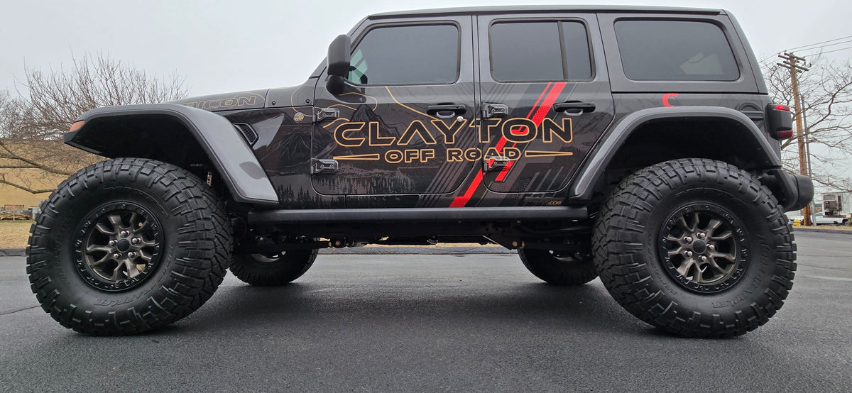 Jeep Wrangler *392* Premium Front Long Arm Upgrade Kit 2021+ JL Clayton Off Road