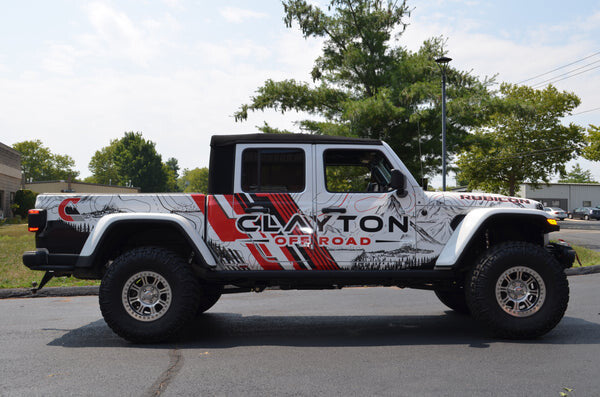 2020-Present Jeep Gladiator JT Premium Rear Long Arm Upgrade Kit Clayton Off Road