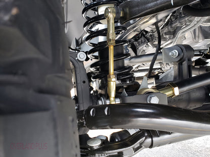 Connecting Rod - 1/2-20 x 13.00 Inch Double End Stud With 5.375 Inch Thread Each End 1541 Steel Zinc/Yellow Clayton Off 