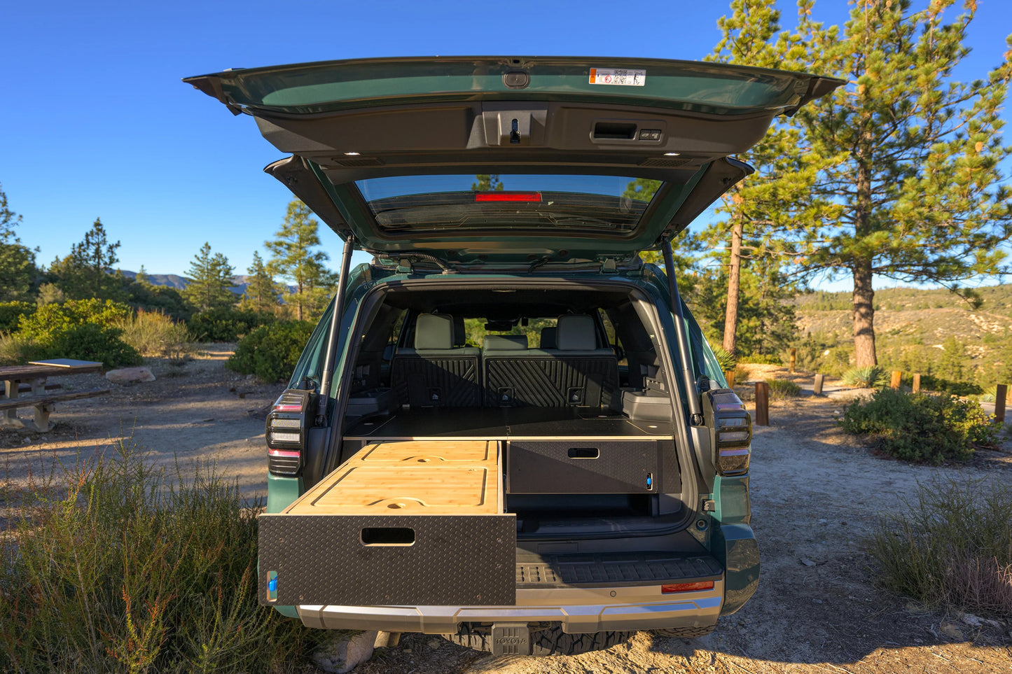 4Runner 6th Gen Dual Drawer Storage PreCut Kit - 2 Options