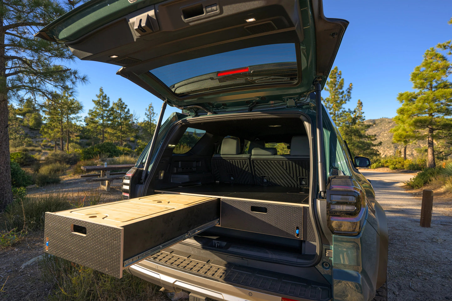 4Runner 6th Gen Dual Drawer Storage PreCut Kit - 2 Options