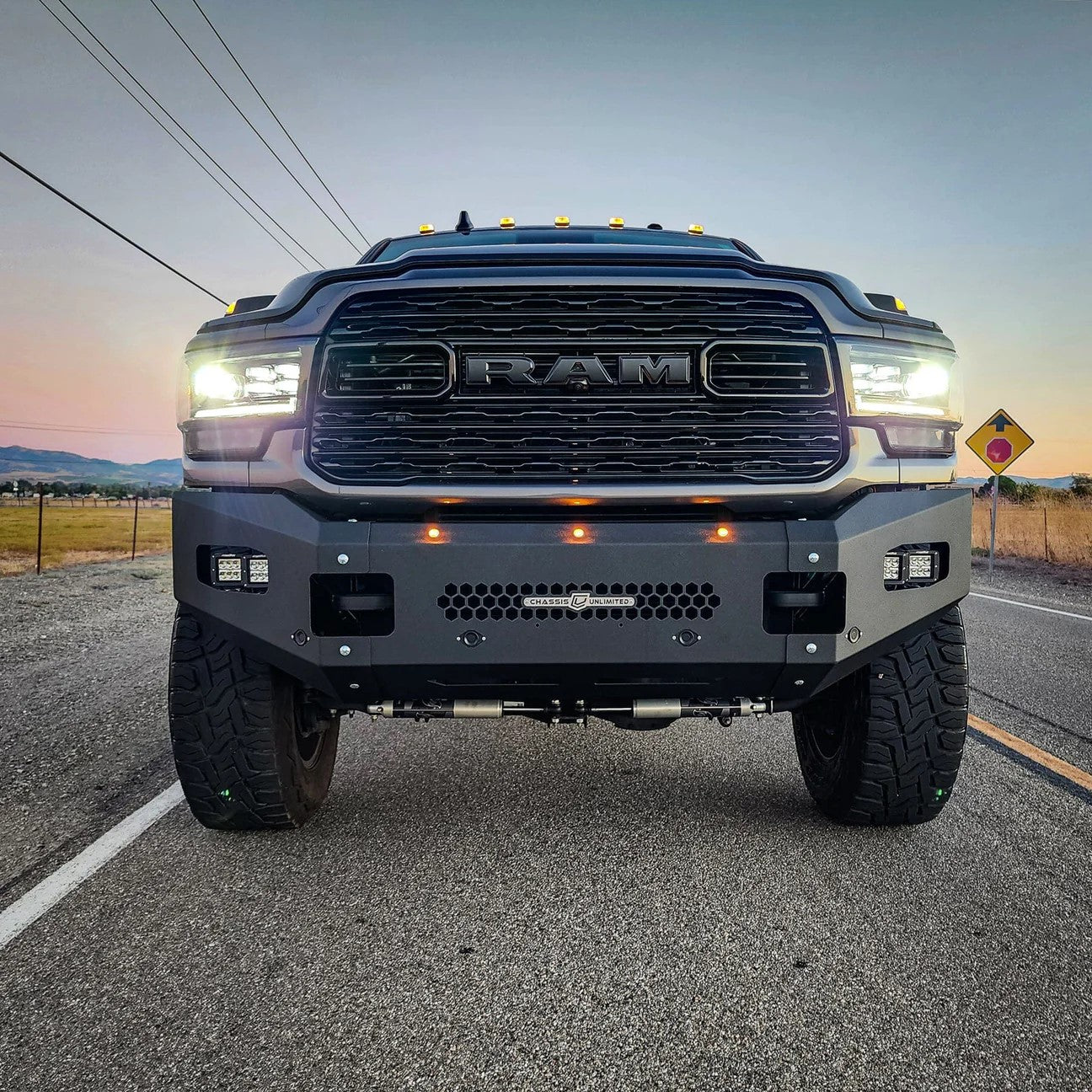 2019-2023 RAM 2500/3500 Fuel Series Front Bumper