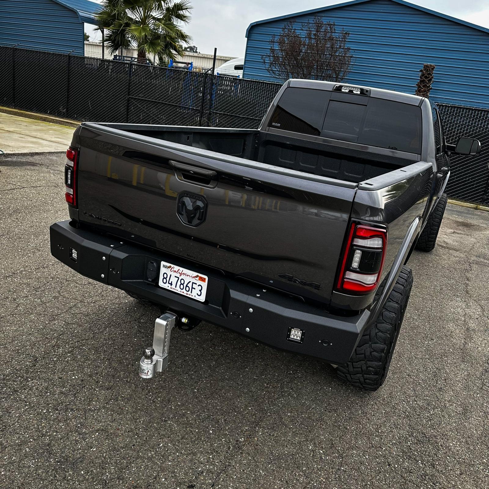 19-23 RAM 2500/3500 Fuel Series Rear Bumper With Parking Sensors