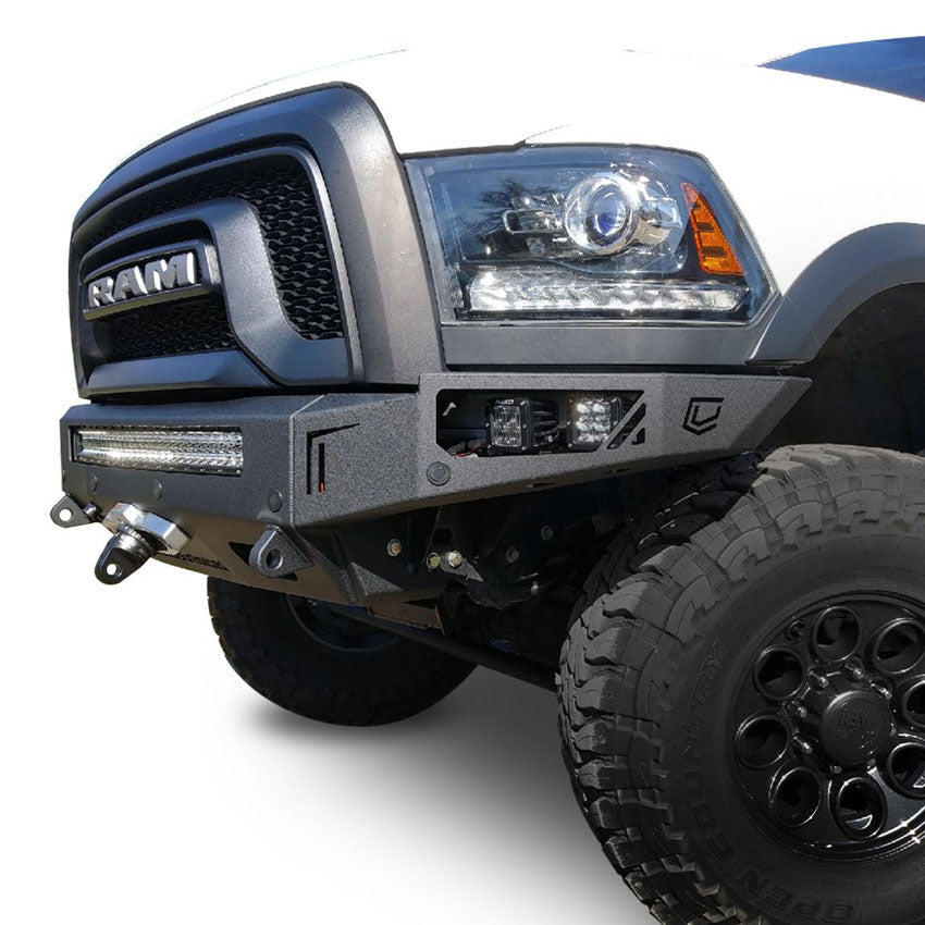 2010-2018 Ram Powerwagon Octane Series Front Bumper- No Parking Sensors Chassis Unlimited