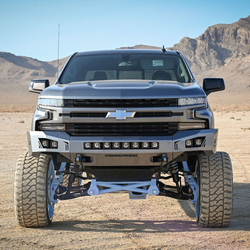 2019-Present Chevrolet Silverado 1500 Octane Front Bumper - No Parking Sensors Chassis Unlimited