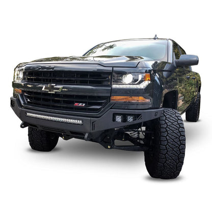 2016-2018 Chevrolet Silverado 1500 Octane Front Bumper- No Parking Sensors Chassis Unlimited