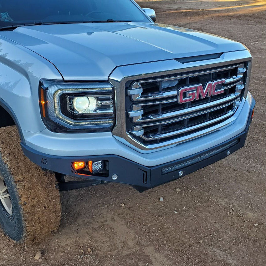 2016-2018 GMC Sierra 1500 Octane Front Winch Bumper- No Parking Sensors Chassis Unlimited