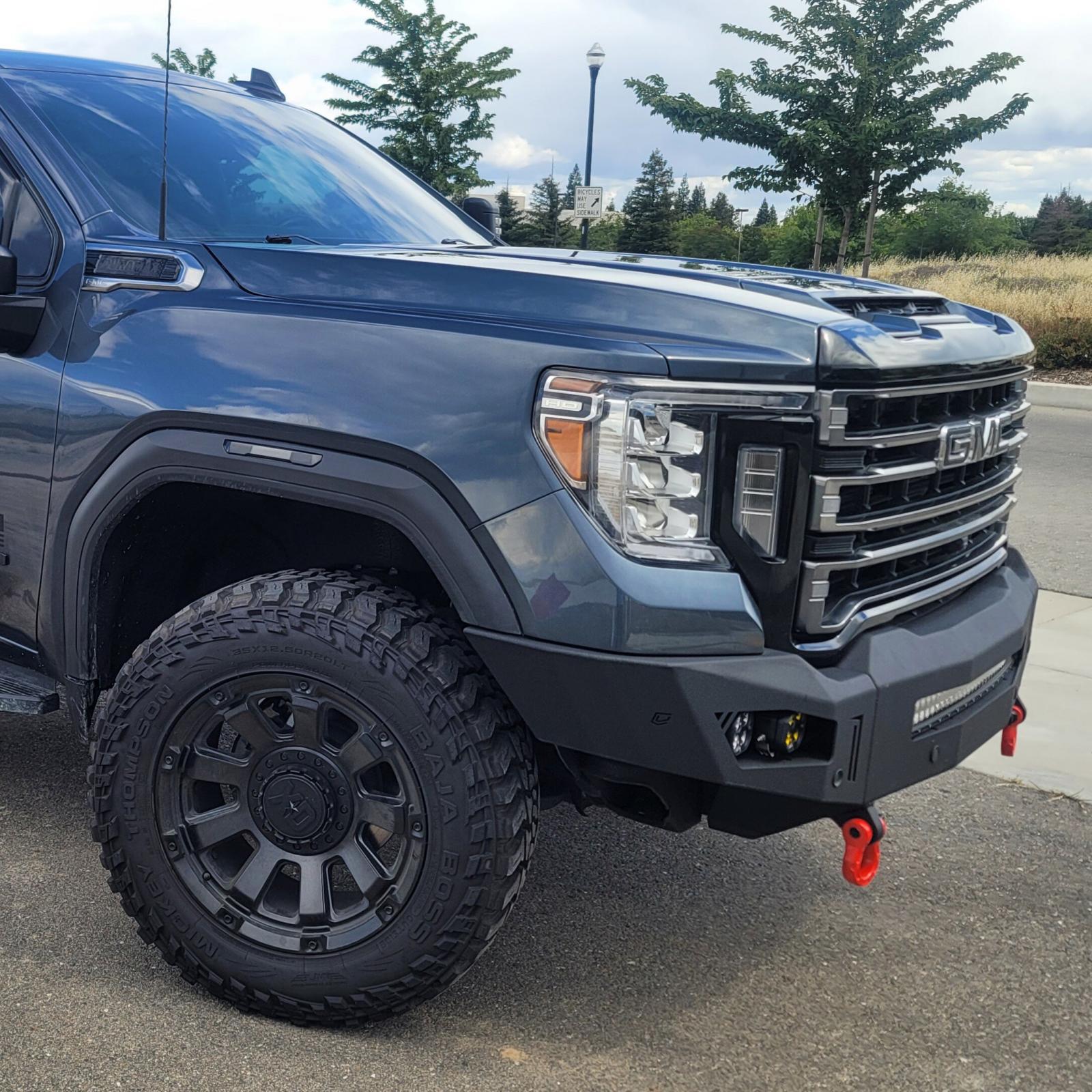 2020-2023 GMC Sierra 2500/3500 Octane Front Bumper- With Parking Sensors Chassis Unlimited