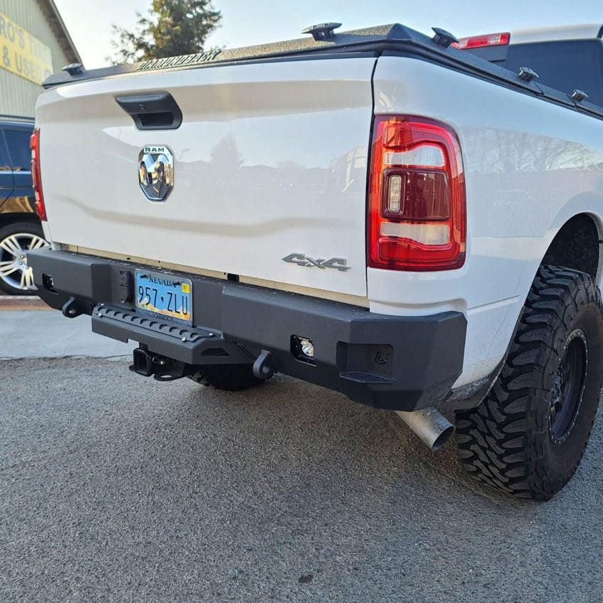 2010-2018 Ram 2500/3500 Octane Rear Bumper- No Parking Sensors Chassis Unlimited