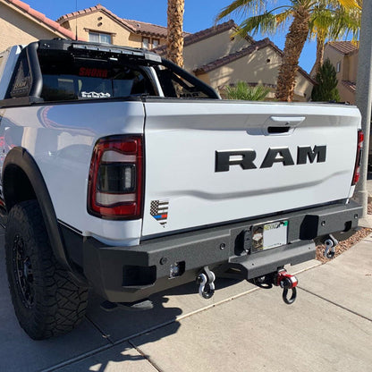 2010-2018 Ram 2500/3500 Octane Rear Bumper- No Parking Sensors Chassis Unlimited