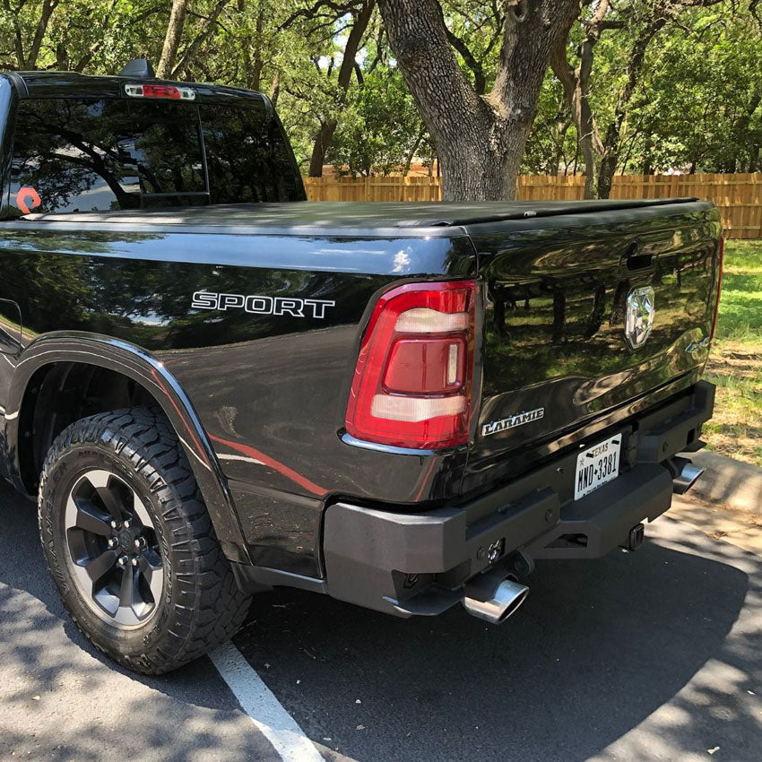 2019-2022 Ram 1500 Octane Rear Bumper- No Parking Sensors Chassis Unlimited