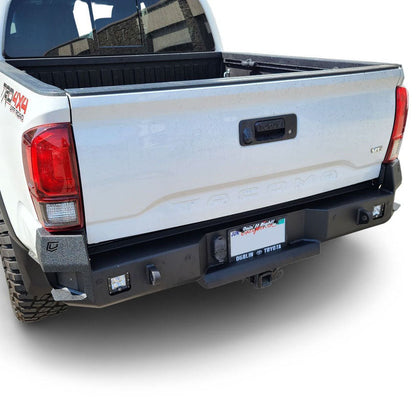 2016-2023 Toyota Tacoma Octane Rear Bumper- No Parking Sensors Chassis Unlimited