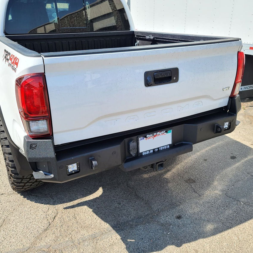 2016-2023 Toyota Tacoma Octane Rear Bumper- No Parking Sensors Chassis Unlimited