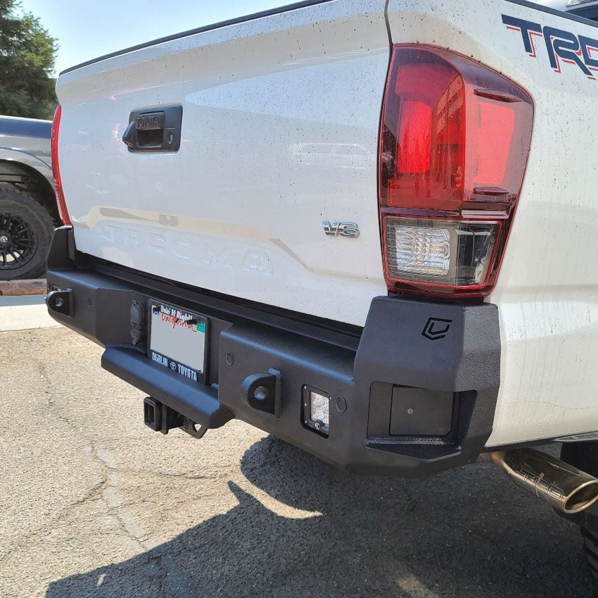 2016-2023 Toyota Tacoma Octane Rear Bumper- No Parking Sensors Chassis Unlimited