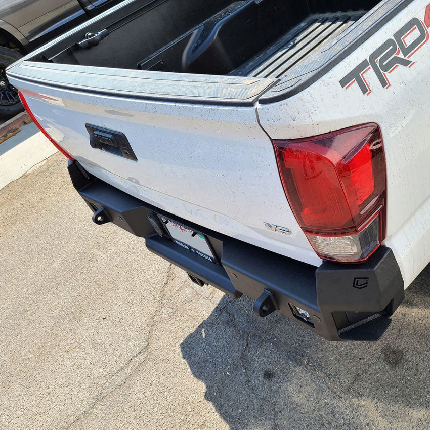 2016-2023 Toyota Tacoma Octane Rear Bumper- No Parking Sensors Chassis Unlimited