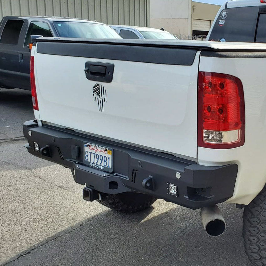 2007-2010 GMC 2500HD/3500HD Octane Rear Bumper- No Parking Sensors Chassis Unlimited