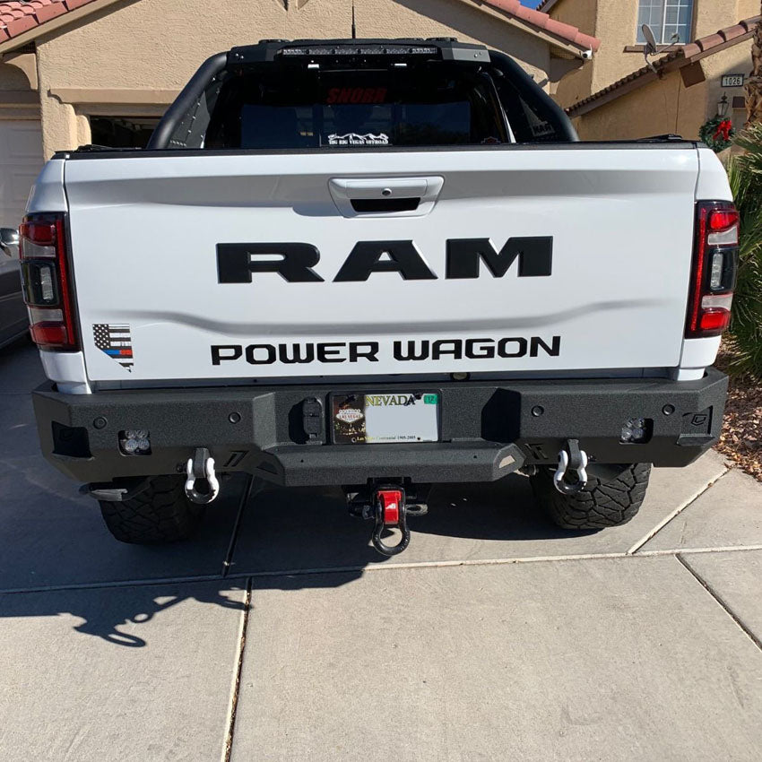 2019-2023 Ram 2500/3500 Octane Rear Bumper- No Parking Sensors Chassis Unlimited