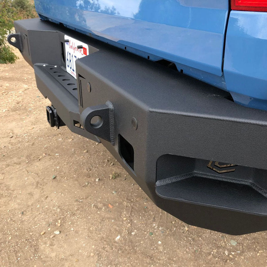 2014-2021 Toyota Tundra Octane Rear Bumper- W/ Parking Sensors Chassis Unlimited