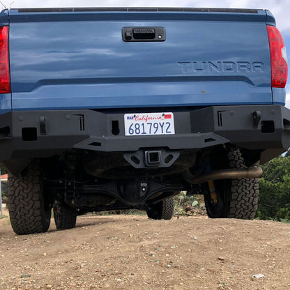 2014-2021 Toyota Tundra Octane Rear Bumper- W/ Parking Sensors Chassis Unlimited