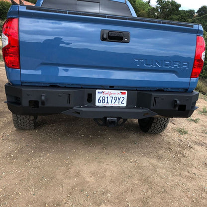 2014-2021 Toyota Tundra Octane Rear Bumper- W/ Parking Sensors Chassis Unlimited