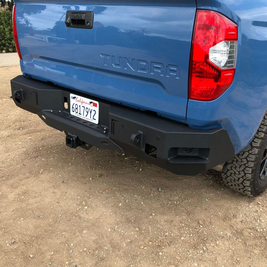 2014-2021 Toyota Tundra Octane Rear Bumper- W/ Parking Sensors Chassis Unlimited