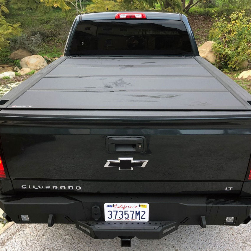 2014-2018 Chevy Silverado 1500 Octane Rear Bumper- No Parking Sensors Chassis Unlimited