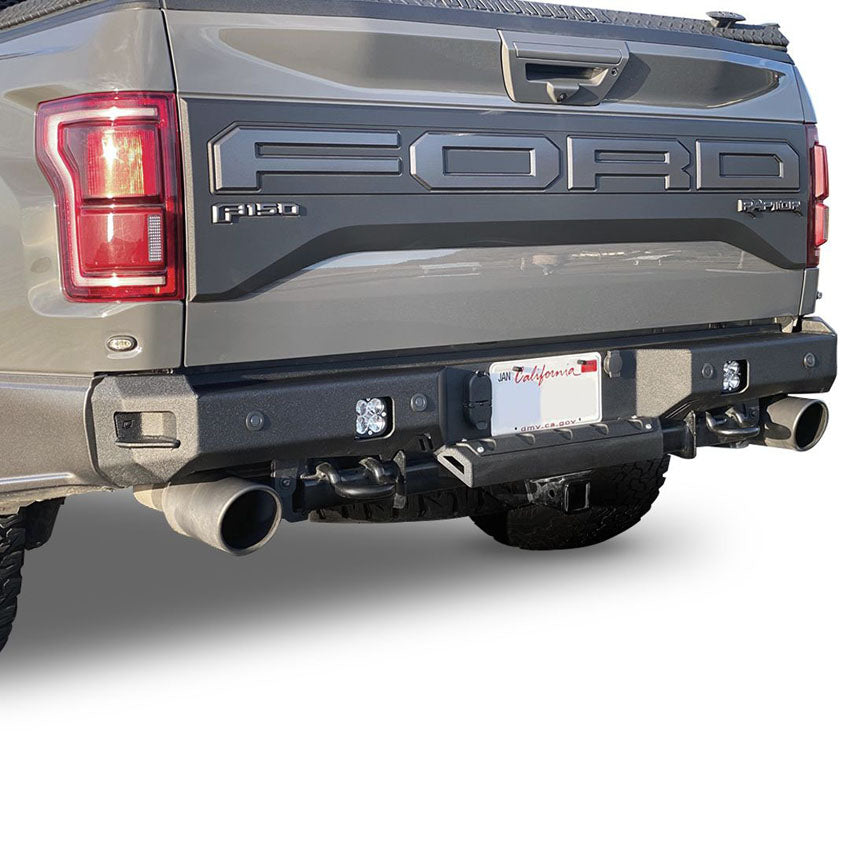 2017-2020 Ford Raptor Octane Rear Bumper-No Parking Sensors Chassis Unlimited