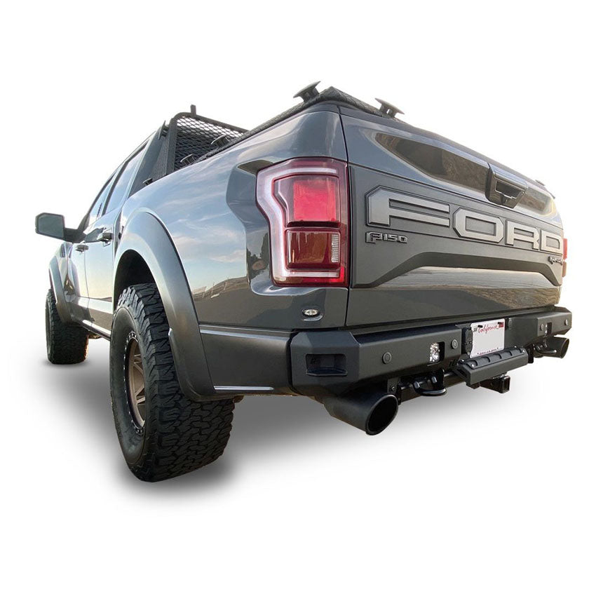 2017-2020 Ford Raptor Octane Rear Bumper W/ Parking Sensors Chassis Unlimited