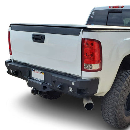 2011-2014 GMC 2500HD/3500HD Octane Rear Bumper- No Parking Sensors Chassis Unlimited