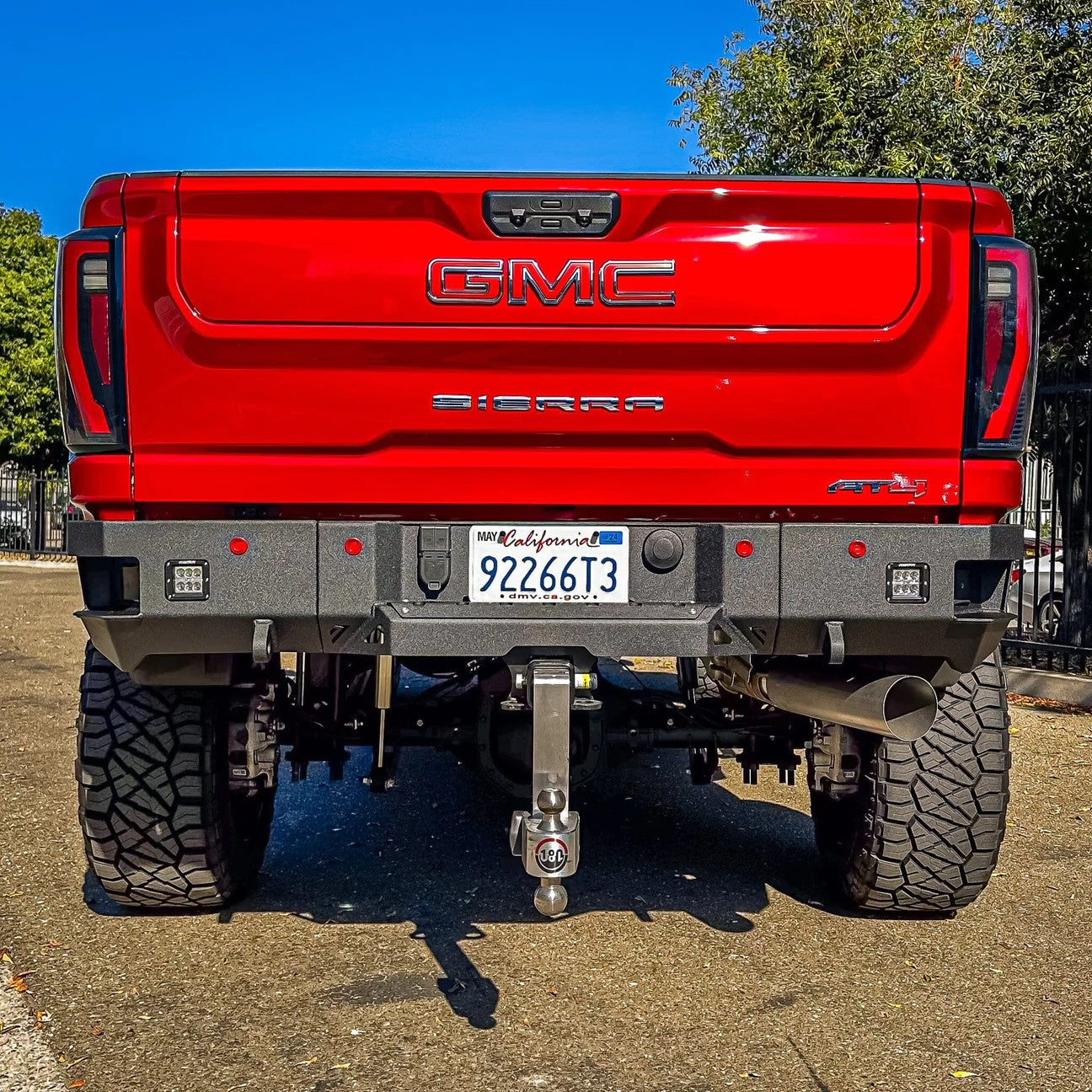 2020-2024 Sierra 2500-3500 Octane Rear Bumper