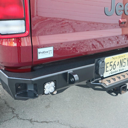 2020-2022 Jeep Gladiator JT Octane Rear Bumper- No Parking Sensors Chassis Unlimited