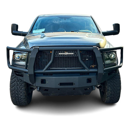 10-18 RAM 2500/3500 Octane Front Winch Bumper W/Guard No Parking Sensors Chassis Unlimited