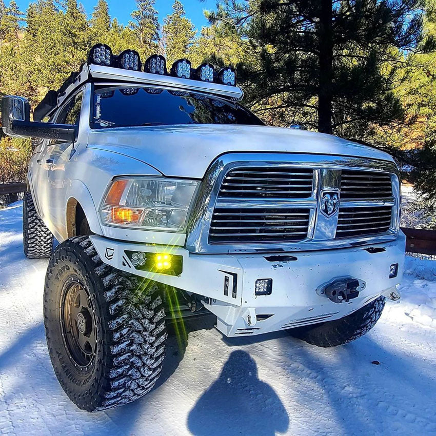 2010-2018 Ram 2500/3500 Octane Series Front Winch Bumper No Parking Sensors Chassis Unlimited