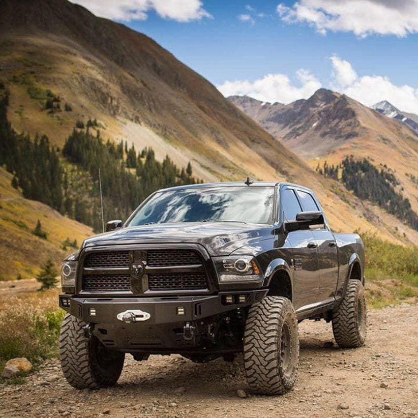 2010-2018 Ram 2500/3500 Octane Series Front Winch Bumper No Parking Sensors Chassis Unlimited