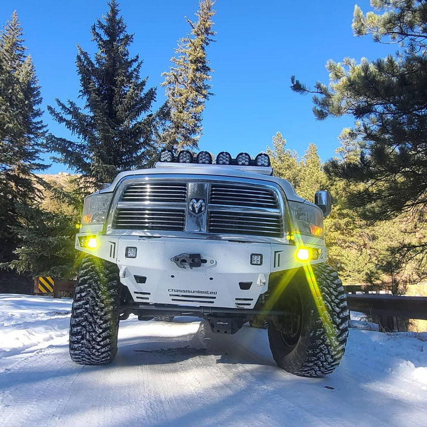 2010-2018 Ram 2500/3500 Octane Series Front Winch Bumper No Parking Sensors Chassis Unlimited