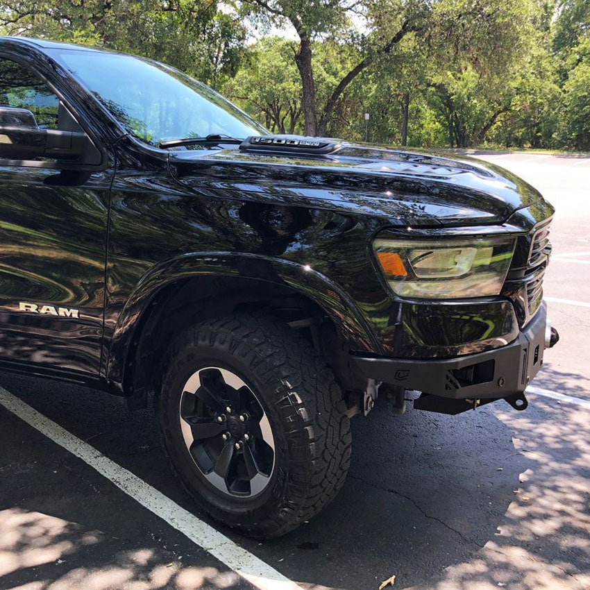 2019-2021 Ram 1500 Octane Series Front Winch Bumper W/ Parking Sensors Chassis Unlimited