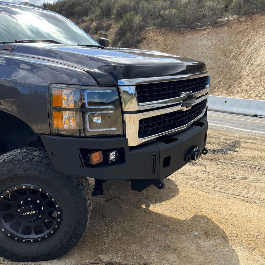 2007.5-2010 Chevrolet Silverado 2500/3500 Octane Front Winch Bumper Chassis Unlimited