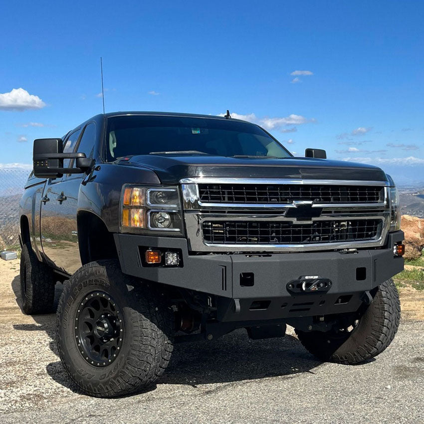 2007.5-2010 Chevrolet Silverado 2500/3500 Octane Front Winch Bumper Chassis Unlimited