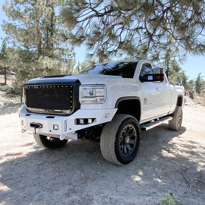 2015-2019 GMC 2500HD/3500HD Front Octane Winch Bumper- No Parking Sensors Chassis Unlimited