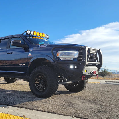 19-23 RAM 2500/3500 Octane Front Winch Bumper W/ Guard No Parking Sensors