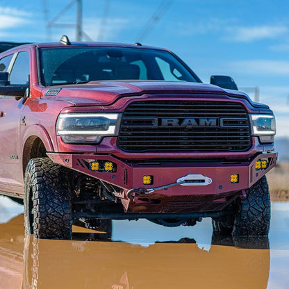 2019-2022 Ram 2500/3500 Octane Series Front Winch Bumper W/ Parking Sensors Chassis Unlimited