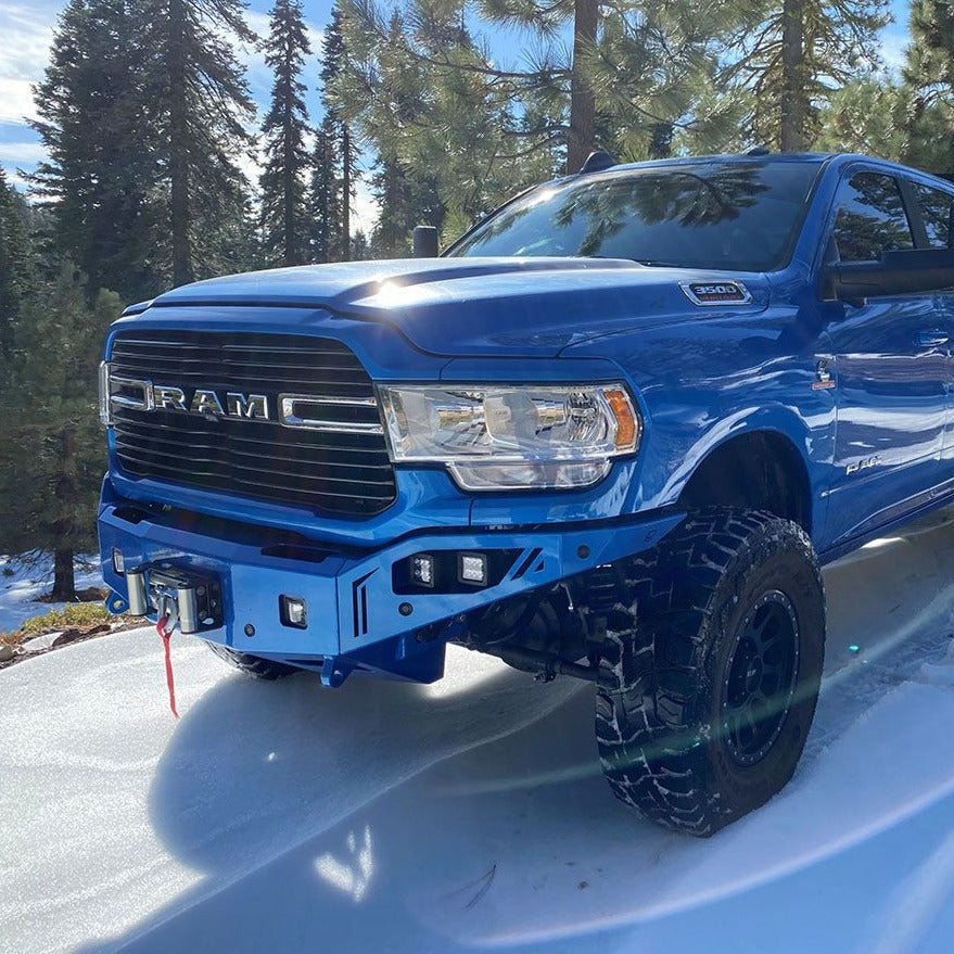 2019-2022 Ram 2500/3500 Octane Series Front Winch Bumper W/ Parking Sensors Chassis Unlimited