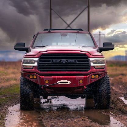 2019-2022 Ram 2500/3500 Octane Series Front Winch Bumper W/ Parking Sensors Chassis Unlimited