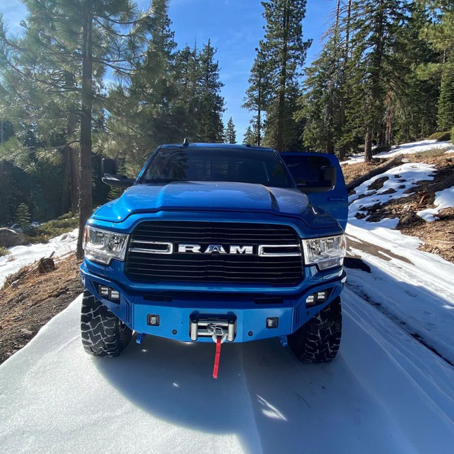 2019-2022 Ram 2500/3500 Octane Series Front Winch Bumper W/ Parking Sensors Chassis Unlimited