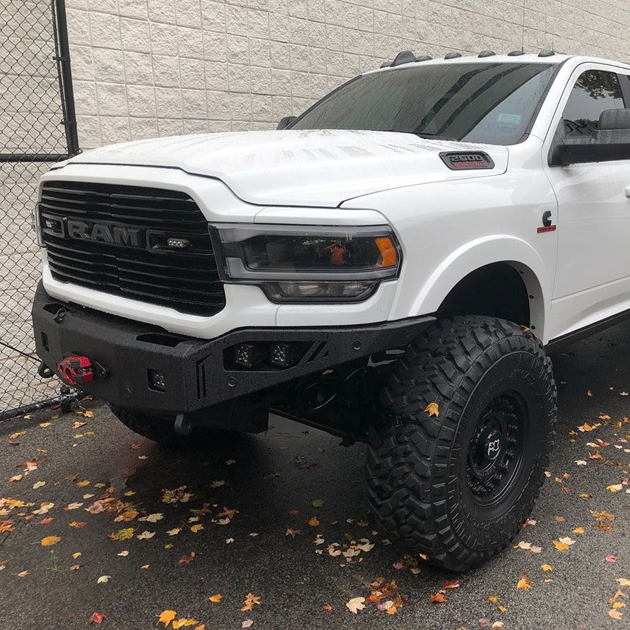 2019-2022 Ram 2500/3500 Octane Series Front Winch Bumper W/ Parking Sensors Chassis Unlimited