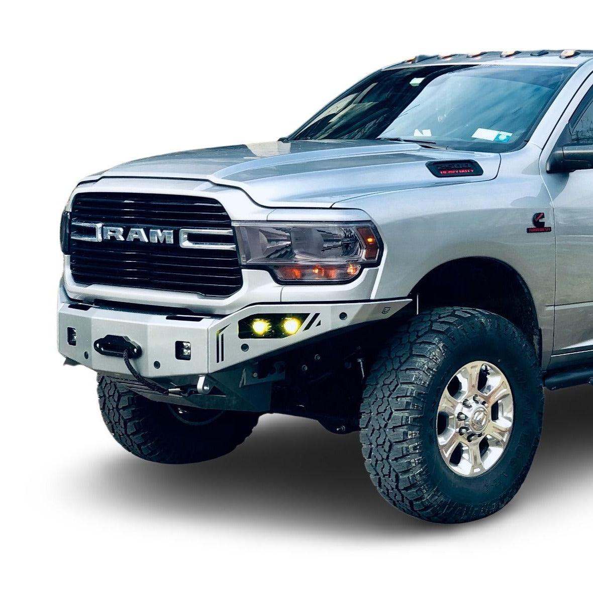 2019-2022 Ram 2500/3500 Octane Series Front Winch Bumper W/ Parking Sensors Chassis Unlimited