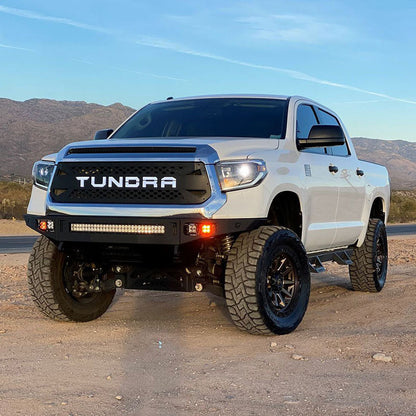 2014-2021 Toyota Tundra Octane Front Winch Bumper W/ Parking Sensors Chassis Unlimited